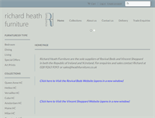Tablet Screenshot of heathfurniture.co.uk